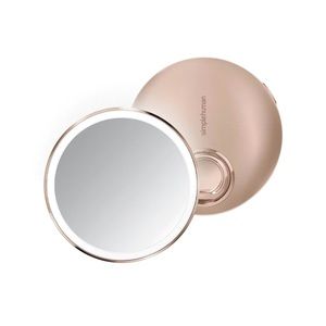 simplehuman sensor mirror compact 3x magnification in rose gold NEW